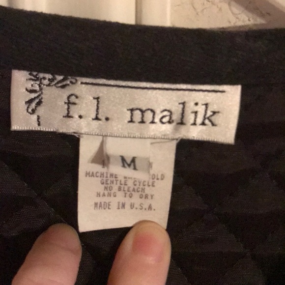 f.l. malik button down vest - Picture 2 of 8